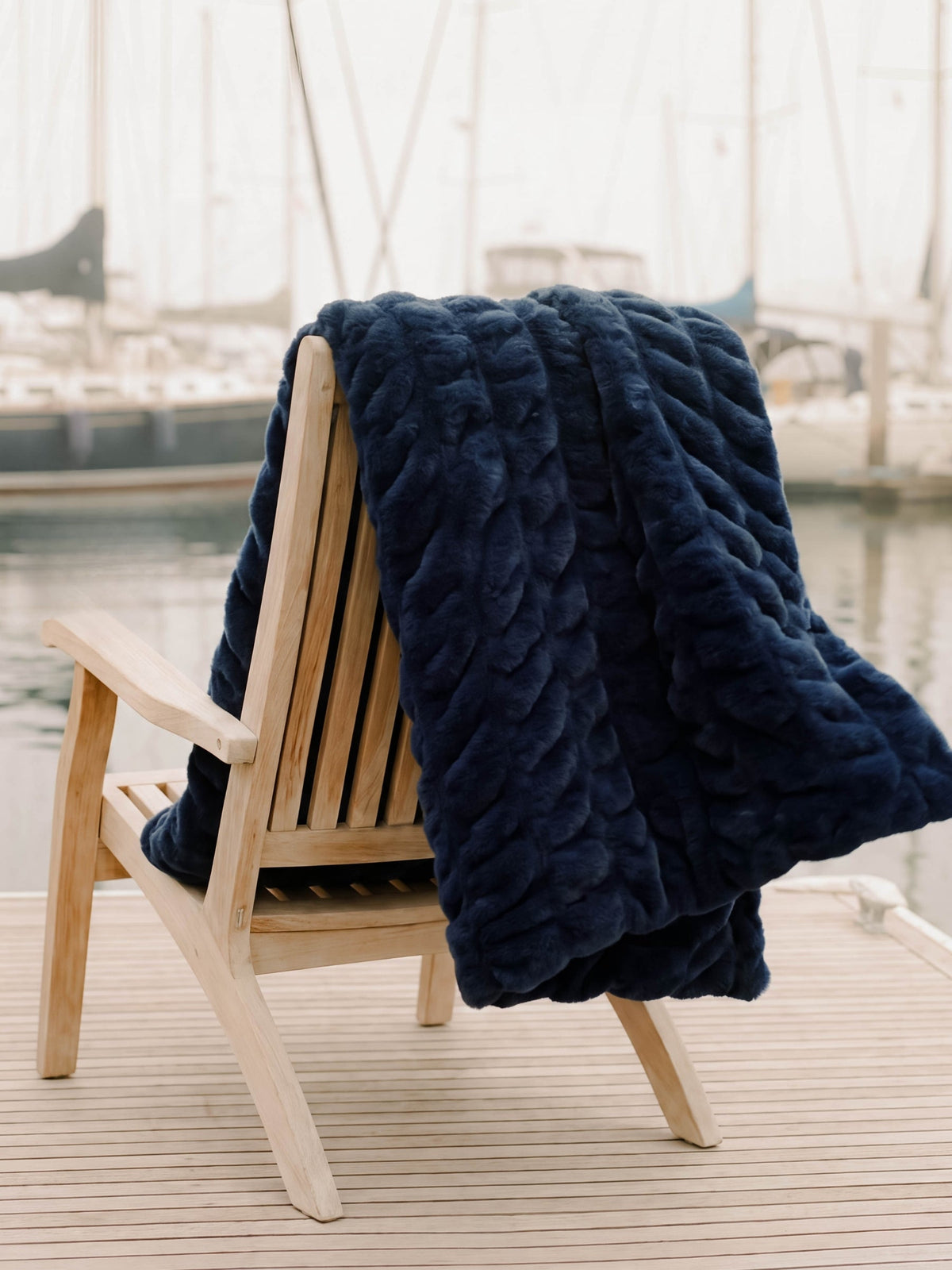 The Melt Blanket in Slate Dusk
