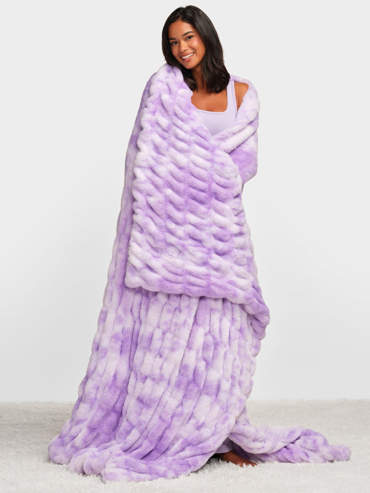 The Melt Blanket in Lilac Haze