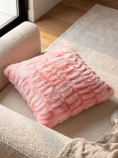 The Melt Throw Pillow in Petal Haze