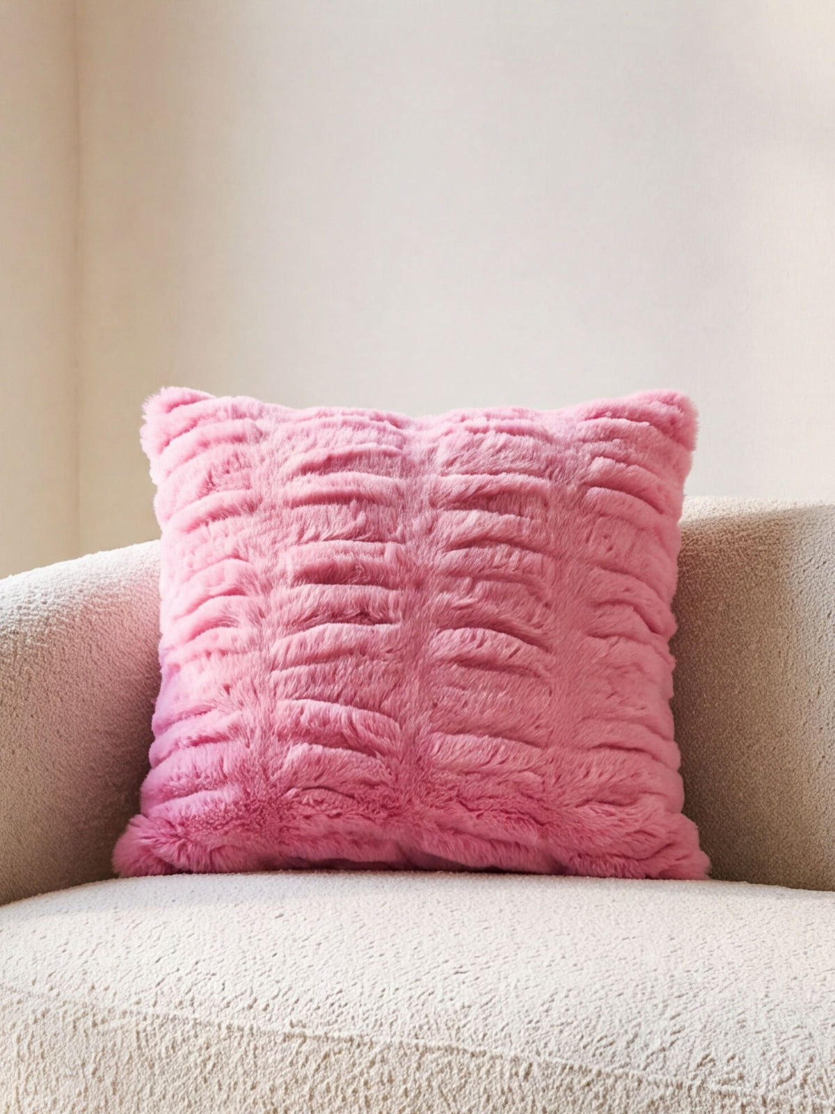 The Melt Throw Pillow in Sunset Bloom
