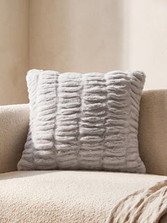 The Melt Throw Pillow in Morning Mist