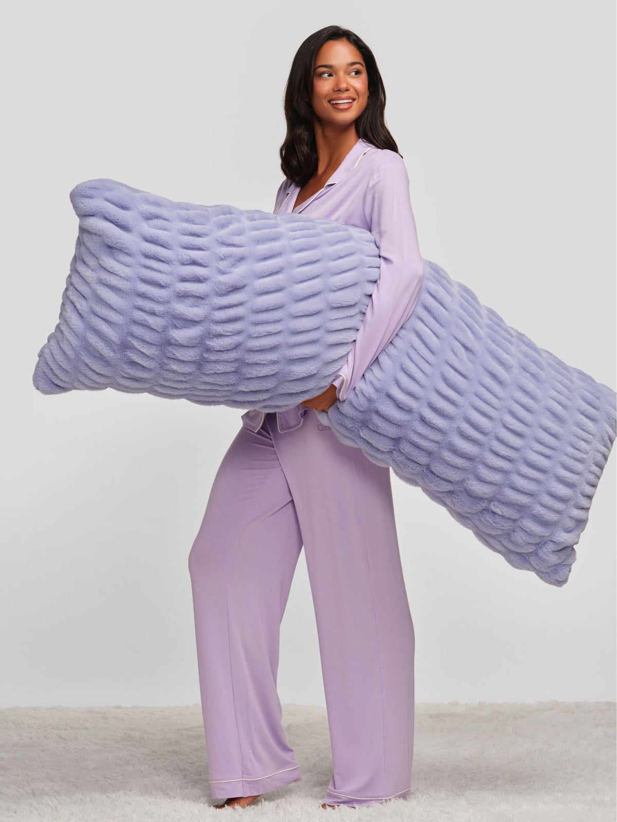 The Melt Body Pillow in Lavender Field